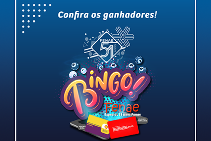 Confira os vencedores do bingo virtual da Fenae