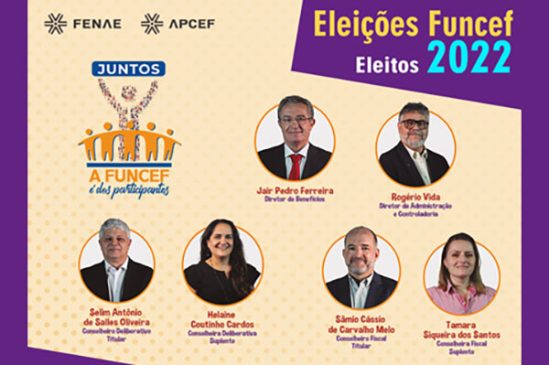 Eleitos para a Funcef agradecem apoio dos participantes