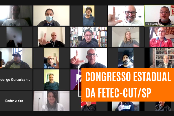 Congresso Estadual da Fetec-CUT/SP aprova resoluções e elege chapa única para o Conecef