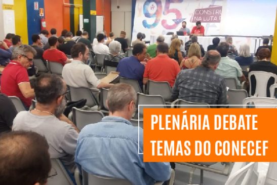 Sindicato de São Paulo realiza plenária para debater temas do Conecef nesta quarta-feira (18/5)