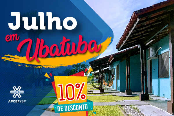 Tem desconto para quem se hospeda em Ubatuba neste mês. Garanta sua vaga!