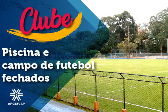 Piscina, restaurante e campo de futebol estão fechados no clube da capital