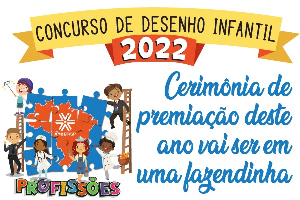 Cerimônia de premiação do Concurso de Desenho deste ano vai ser em uma fazendinha. Inscreva-se!