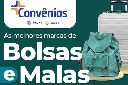 Bolsas e malas com descontos de até 60%? O clube de vantagens tem!
