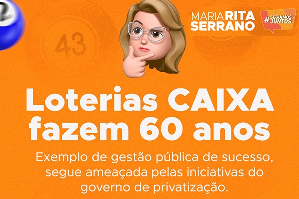 Loterias Caixa Fazem 60 Anos APCEF SP