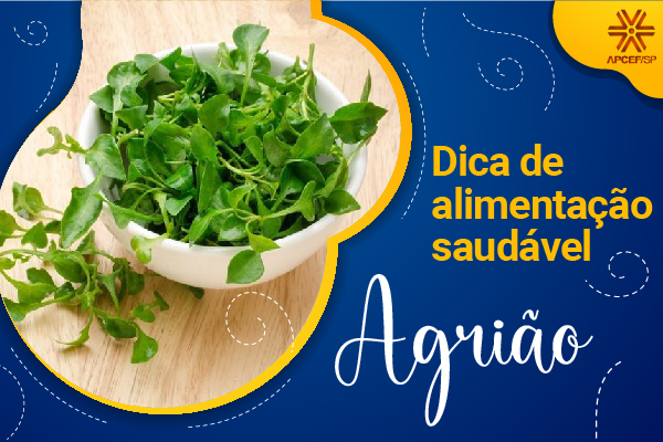 Dicas para uma alimentação saudável: agrião