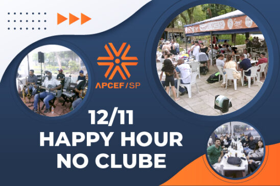 Sábado (12) tem happy hour no clube da capital