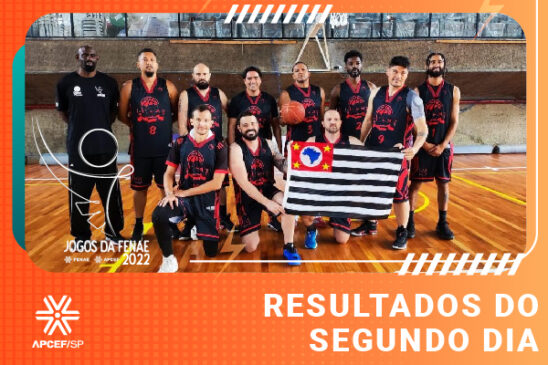Confira os resultados da delegação de São Paulo no segundo dia dos Jogos da Fenae 2022