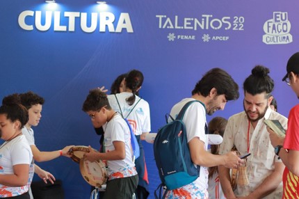 Clima de descontração e muita música nos jogos da Fenae