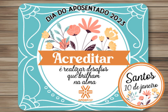 Dia do Aposentado: comemoração em Santos está marcada para 10 de janeiro