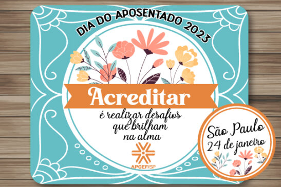 Dia do Aposentado: comemoração na capital acontece no dia 24