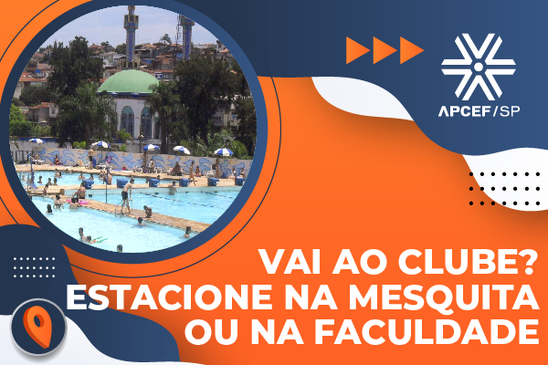 Vai ao clube? Estacione gratuitamente na mesquita ou na faculdade próxima