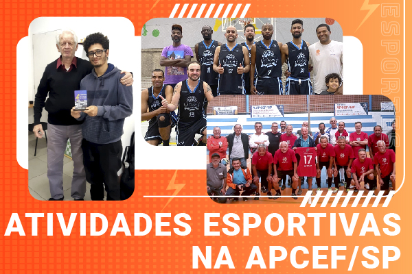 Confira as atividades esportivas da Apcef/SP no último fim de semana