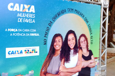 Caixa lança programa “Mulheres de Favela” em São Paulo