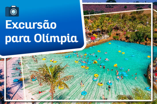 Agosto tem excursão para a Estância Turística de Olímpia, não perca!