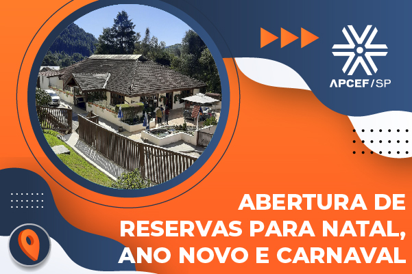 Reservas para dezembro, janeiro e fevereiro serão abertas em agosto
