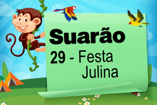 Dia 29 tem festa julina na Colônia de Suarão