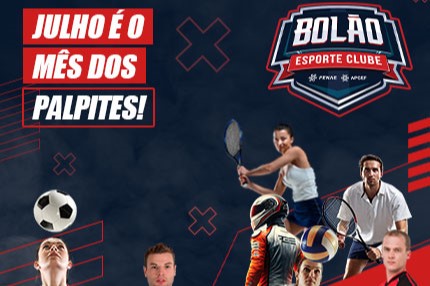Bolão Esporte Clube Fenae/Apcef de julho já está no ar