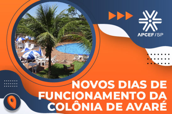 Confira os dias de funcionamento da Colônia de Avaré