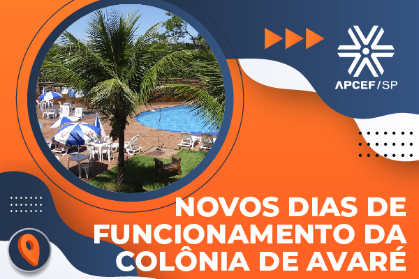 Confira os dias de funcionamento da Colônia de Avaré