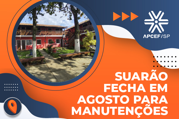 Colônia de Suarão fecha em agosto para manutenções