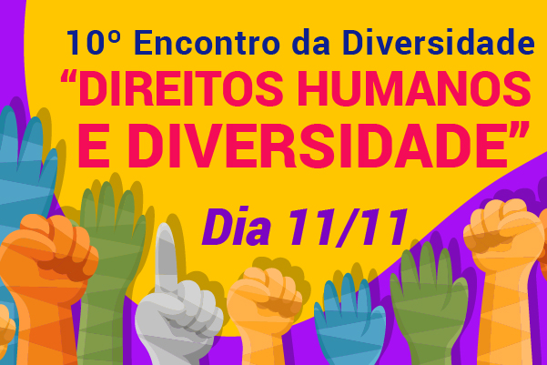 Anote na agenda: dia 11 de novembro tem Encontro da Diversidade