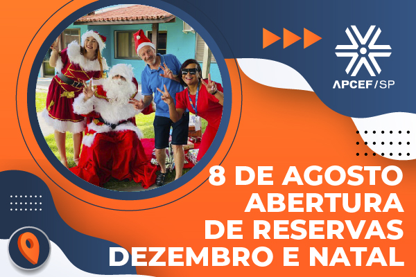 Reservas para dezembro, inclusive Natal, serão abertas nesta terça (8)