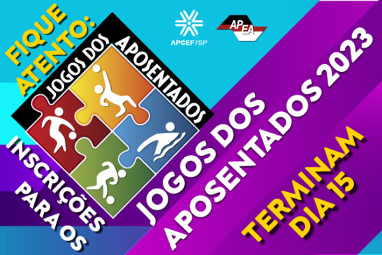 Fique atento: inscrições para os Jogos dos Aposentados terminam dia 15