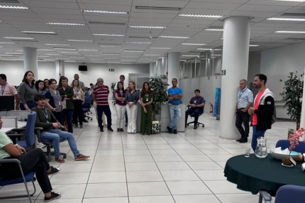 Representantes da Fenae, Apcef/MG e Apcef/SP debatem Saúde Caixa com empregados