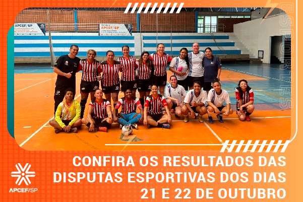 Confira os resultados das disputas esportivas dos dias 21 e 22 de outubro