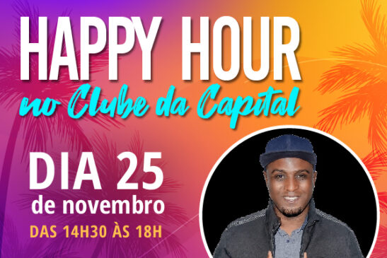 Sábado (25) tem nova edição do happy hour no clube