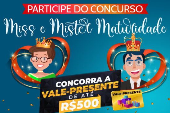 Inscrições para o Miss e Mister Maturidade estão abertas