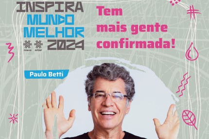 Ator Paulo Betti é confirmado para palestra de encerramento do Inspira Fenae 2024