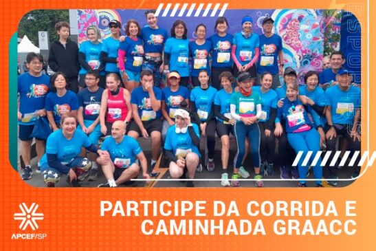 Já fez sua inscrição para a Corrida e Caminhada Graacc deste ano?