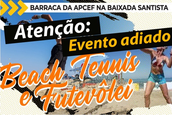 Evento na Barraca de Santos deste sábado (23) é adiado