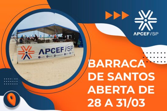 Barraca de Santos fica aberta na Páscoa, de 28 a 31 de março