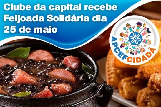 Clube da capital recebe Feijoada Solidária dia 25 de maio