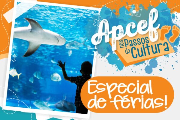Apcef nos Passos da Cultura de julho será especial, com atividades para as crianças e adolescentes