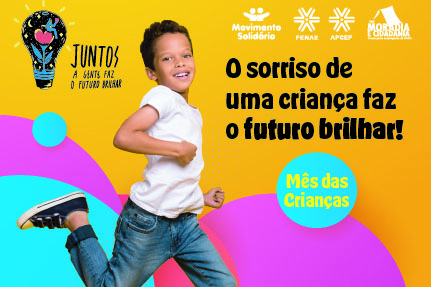 Está no ar a campanha do mês das crianças