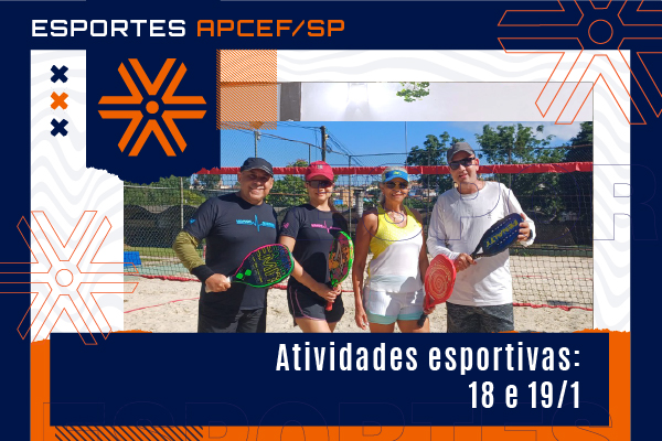 Atividades esportivas agitam o fim de semana na Apcef/SP