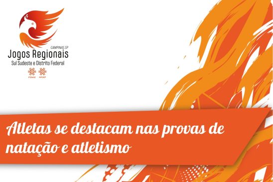 Brilho nas piscinas e nas pistas: atletas se destacam no atletismo e na natação