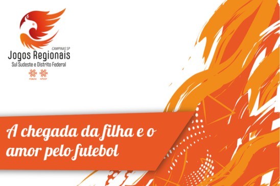 Entre a chegada da filha e o amor pelo futebol: Marlon viveu dias inesquecíveis nos Jogos Regionais