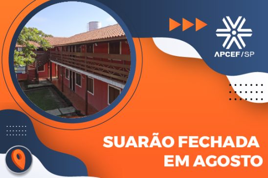 Colônia de Suarão fecha em agosto para manutenção