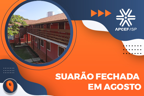 Colônia de Suarão fecha em agosto para manutenção