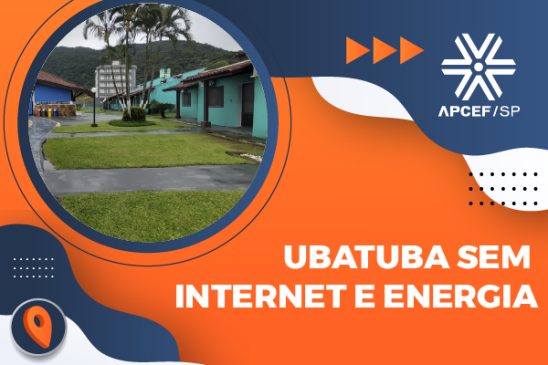 Colônia de Ubatuba está sem internet e energia por causa dos ventos fortes desta madrugada
