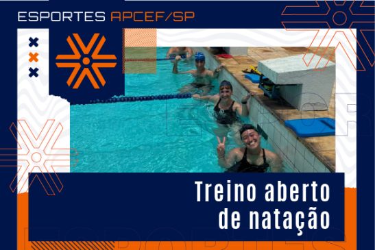 Dia 27 tem treino aberto de natação no Centro de Treinamento Paralímpico, participe!