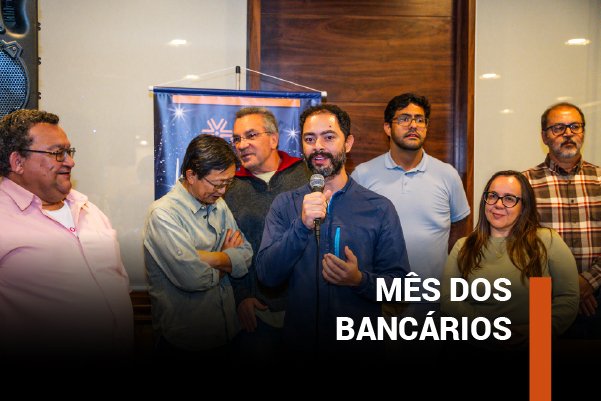 Comemorações do Mês dos Bancários reúnem associados em São Paulo, ABC e Baixada Santista