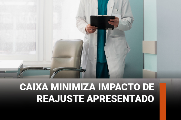 Saúde Caixa: Caixa é ágil ao tentar minimizar impacto de projeções de reajuste, mas silencia sobre fim do teto em alteração de estatuto