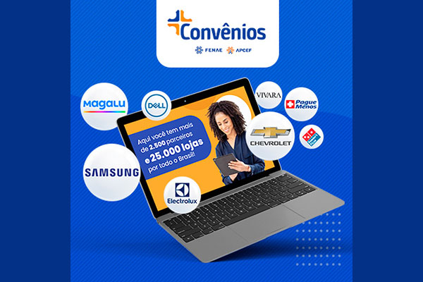 Plataforma de convênios da Fenae destaca a semana para indicação de novos parceiros