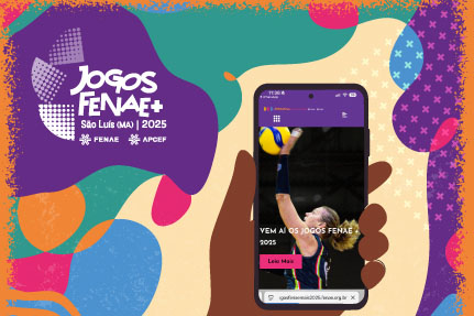 Hotsite da segunda edição dos Jogos Fenae+ já está no ar